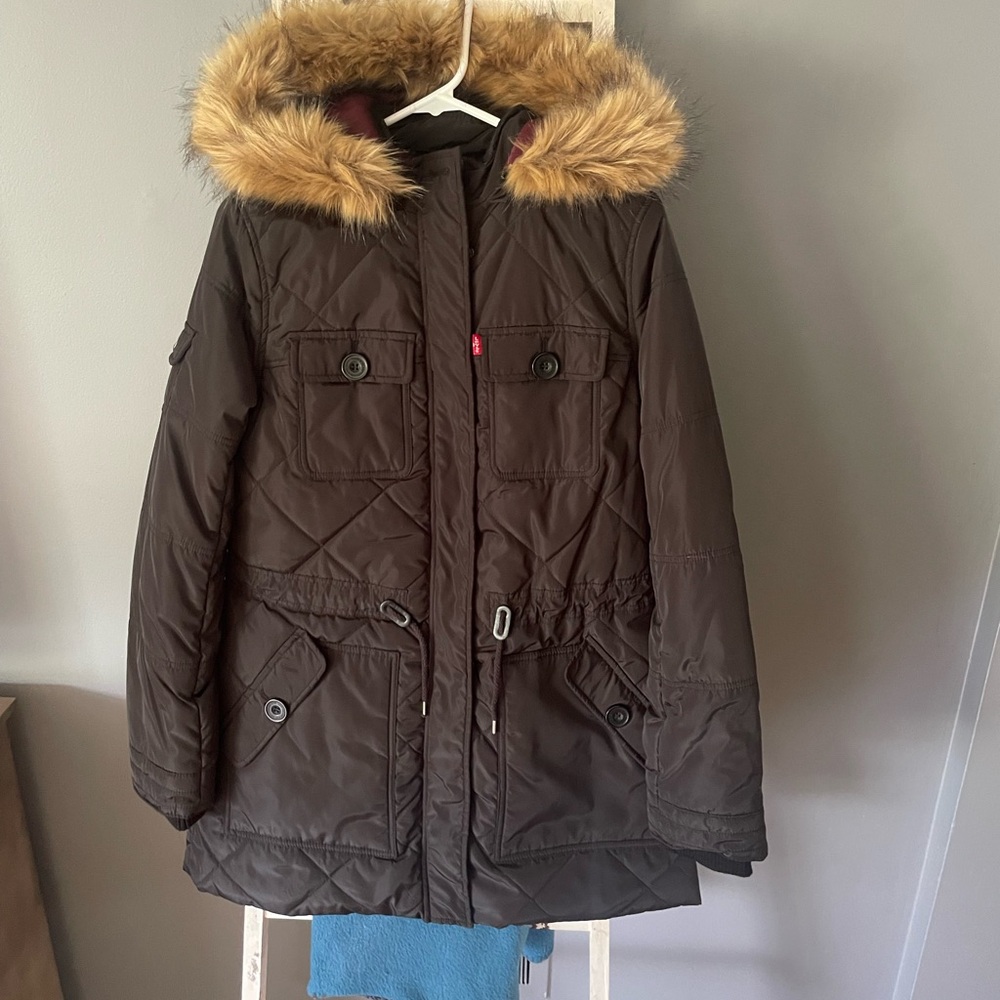NWOT Levi’s Quilted Coat